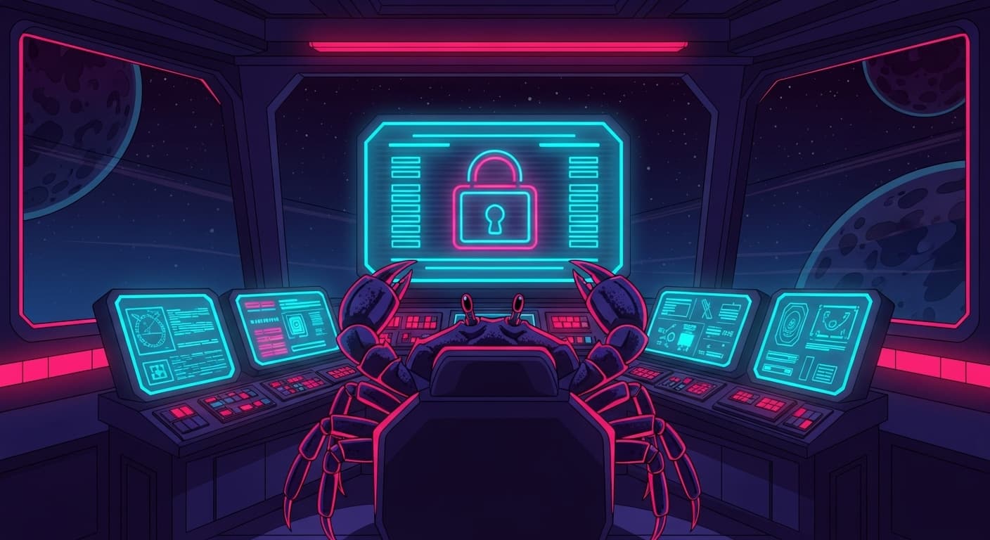 Interstellar Crab Mascot